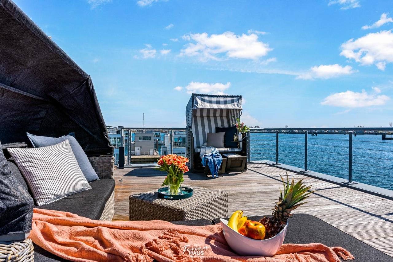Schwimmendes Haus Aloha Villa Olpenitz Kültér fotó